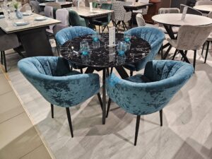 Миниатюра Стул 441М M19 бирюза 27