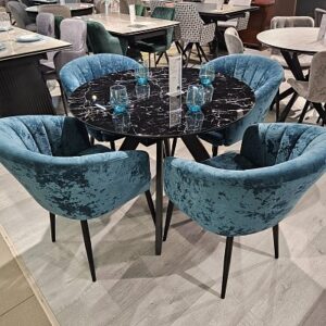 Миниатюра Стул 441М M19 бирюза 14
