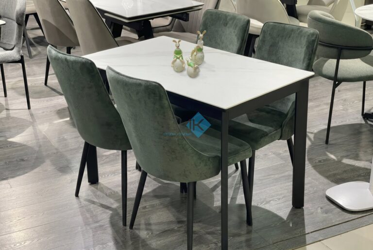 Миниатюра Стол LK110 Керамика Белый 44