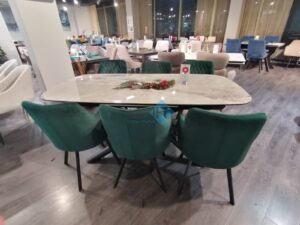 Миниатюра Стол KE180 керамика серый 25