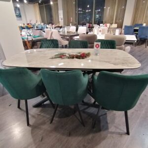 Миниатюра Стол KE180 керамика серый 5