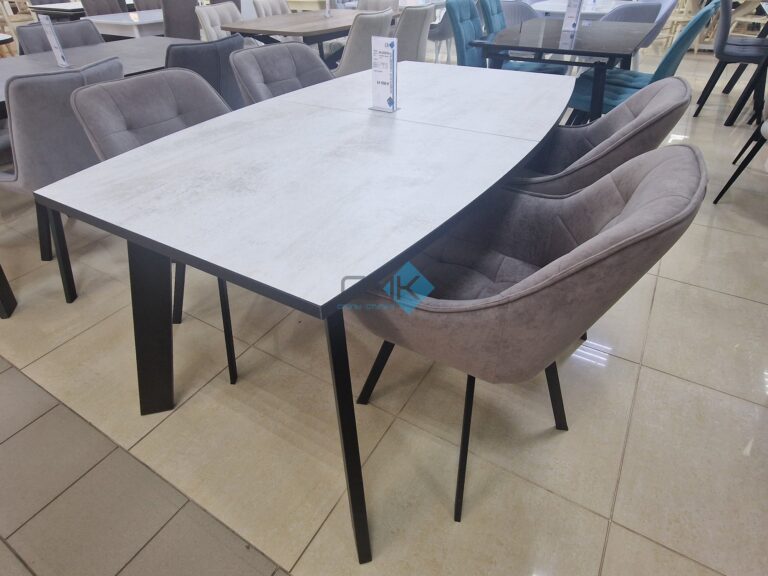 Миниатюра Стол XL160 хромикс белый 15