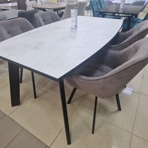 Миниатюра Стол XL160 хромикс белый 9