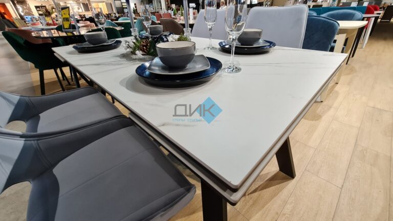 Миниатюра Стол SFE140 Керамика Белый 18
