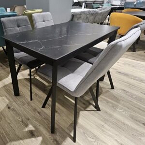 Миниатюра Стол LK110 Керамика Черный 22