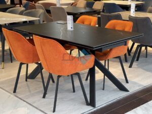 Миниатюра Стол KX160 керамика черный 61