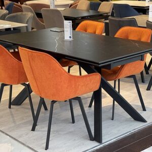 Миниатюра Стол KX160 керамика черный 27