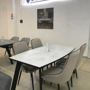 Миниатюра Стол XL160 хромикс белый 11