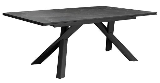 Стол KX160 керамика черный