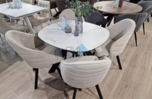 Миниатюра Стол BK100 Керамика Белый 17