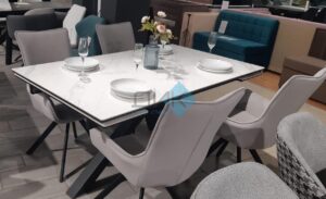 Миниатюра Стол SFE140 Керамика Белый 25