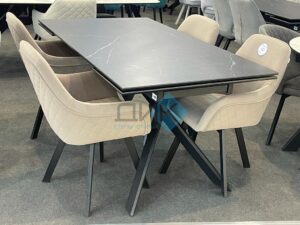 Миниатюра Стол KX160 керамика черный 63