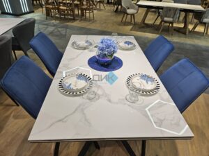 Миниатюра Стол KX160 керамика белый 39