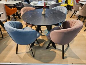Миниатюра Стол SKC90 d900 Керамика 47