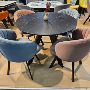 Миниатюра Стол SKC90 d900 Керамика 34