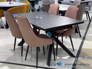 Миниатюра Стол KX160 керамика черный 54