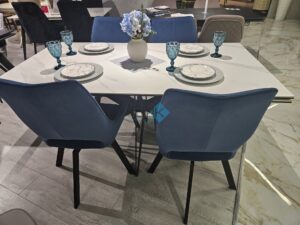 Миниатюра Стол KW160 керамика белый 59