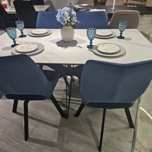 Миниатюра Стол KW160 керамика белый 26