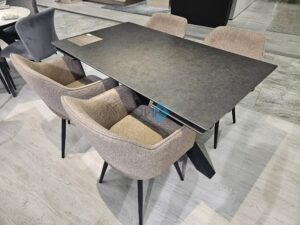 Миниатюра Стол SFE140 Керамика мрамор 45