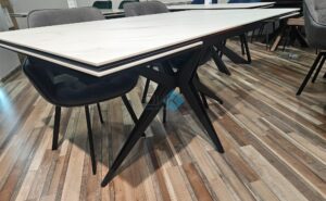 Миниатюра Стол KW160 керамика белый 43