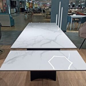Миниатюра Стол KD180 керамика мрамор 17