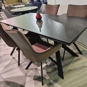 Миниатюра Стол KX160 керамика черный 33