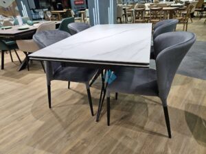 Миниатюра Стол KW160 керамика белый 53