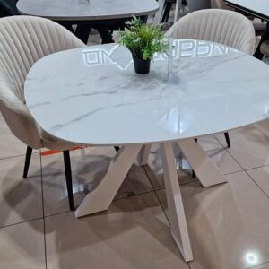 Миниатюра Стул 440М C103 крем, ножки черные 11