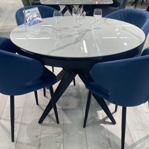 Миниатюра Стол KW120 керамика белый 15