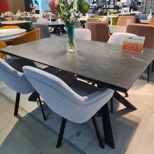 Миниатюра Стол KX160 керамика черный 26