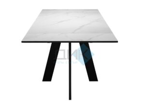 Миниатюра Стол SKM110 Керамика Белый 14