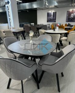 Миниатюра Стол BK100 Керамика Серый 46