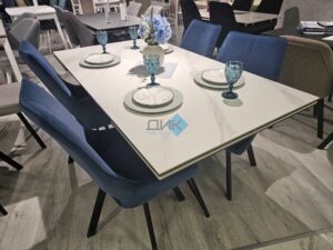 Миниатюра Стол KW160 керамика белый 60