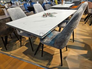 Миниатюра Стол KW160 керамика белый 56