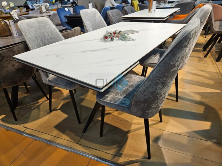 Миниатюра Стол KW160 керамика белый 56