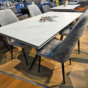 Миниатюра Стол KW160 керамика белый 23