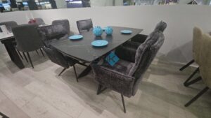 Миниатюра Стол KM160 керамика черный 16