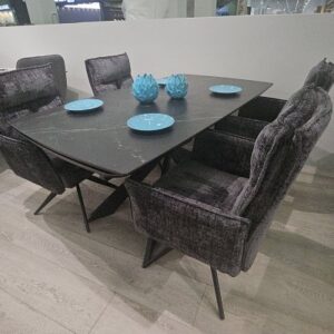 Миниатюра Стол KM160 керамика черный 11