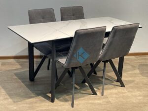 Миниатюра Стол LK110 Керамика Белый 33