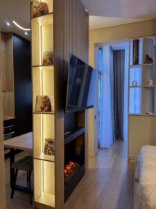 Миниатюра Шкаф перегородка Loft Dark 3