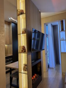 Миниатюра Шкаф перегородка Loft Dark 4