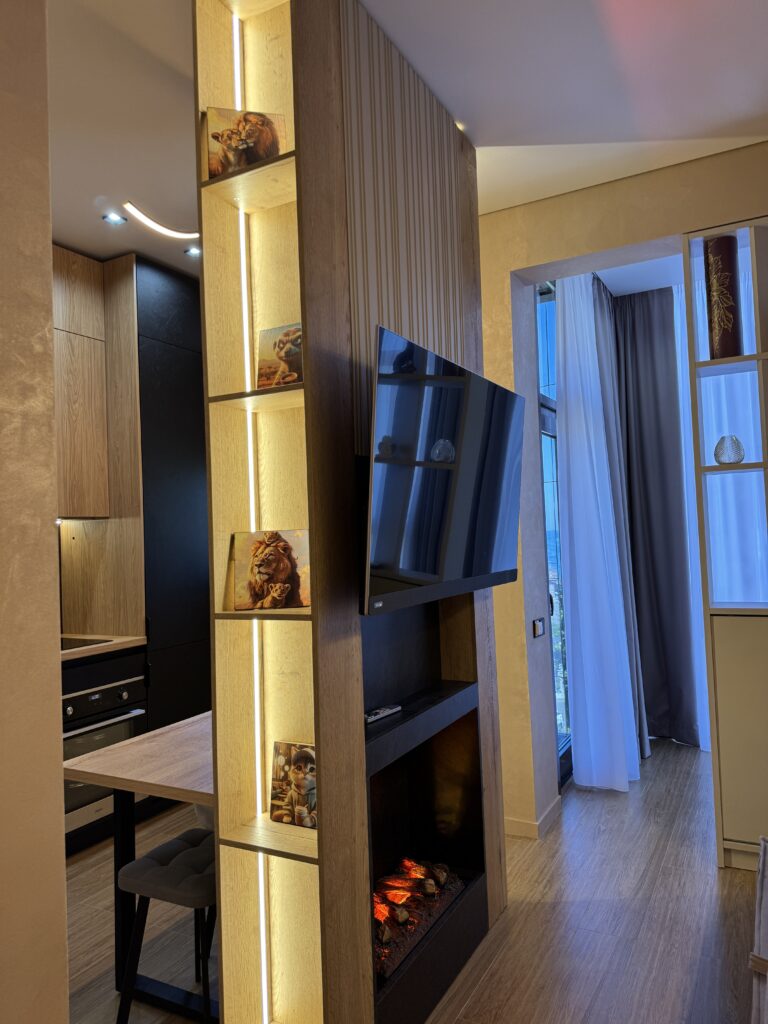 Миниатюра Шкаф перегородка Loft Dark 4