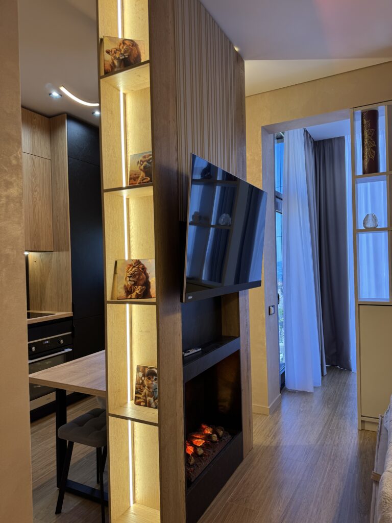 Миниатюра Шкаф перегородка Loft Dark 5