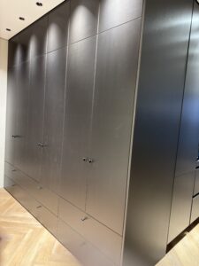 Миниатюра Шкаф-купе встроенный прямой матовый 9