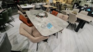 Миниатюра Стол KY220 керамика серый 26