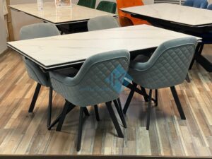 Миниатюра Стол KW160 керамика белый 41