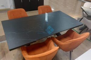 Миниатюра Стол KX160 керамика черный 52