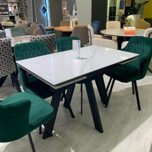 Миниатюра Стол SKM110 Керамика Carrara 11