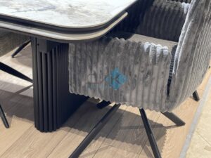 Миниатюра Стул 6827 т.к Серая 18