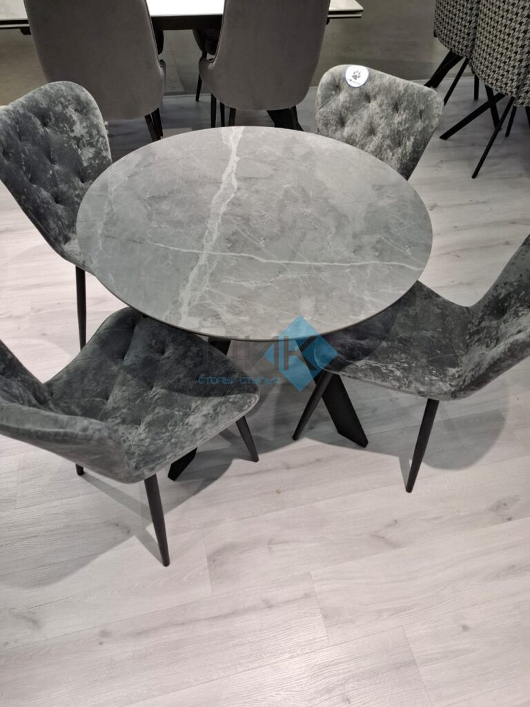 Миниатюра Стол SKC90 d900 Керамика 23